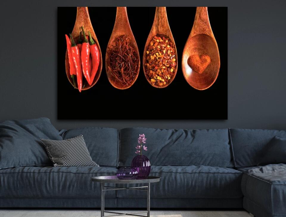 Deko-Leinwand Chili
