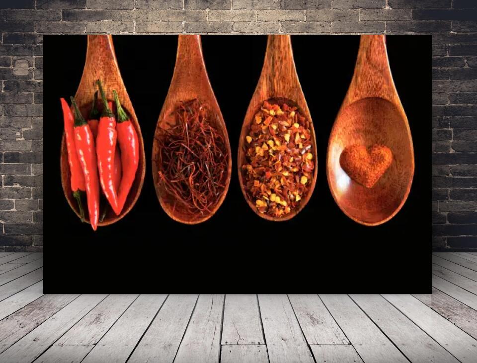 Deko-Leinwand Chili