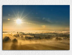 Deko-Leinwand Ausblick Landschaft