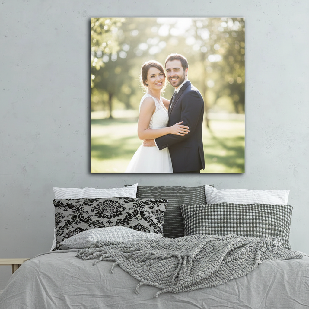 Dein Foto auf Leinwand – persönliche Erinnerungen für dein Zuhause