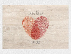 Personalisiertes Poster | Sonnenuntergang Beach
