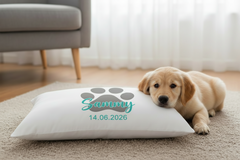 Hunde Kissen mit namen